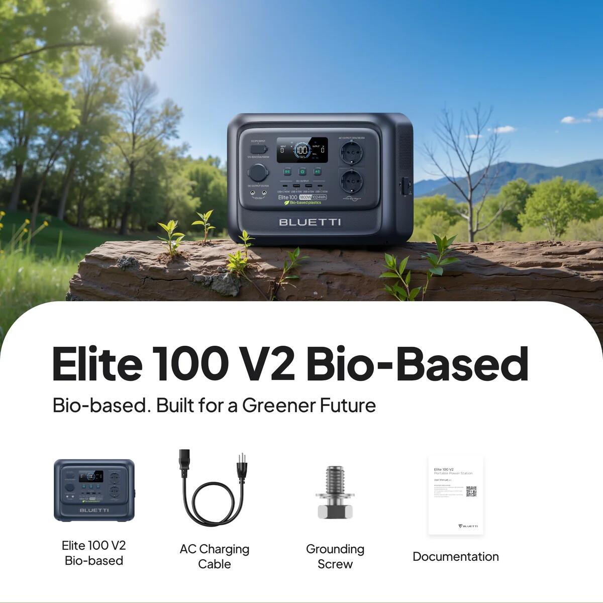 Elite 100 V2 generatore portatile 1024Wh/1800W per campeggio ed emergenze 2/7