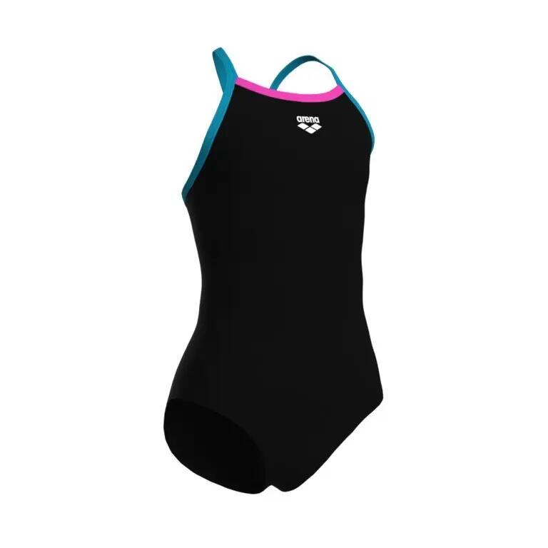 Maillot de bain 1 pièce fille Arena Light Drop Solid 2/6