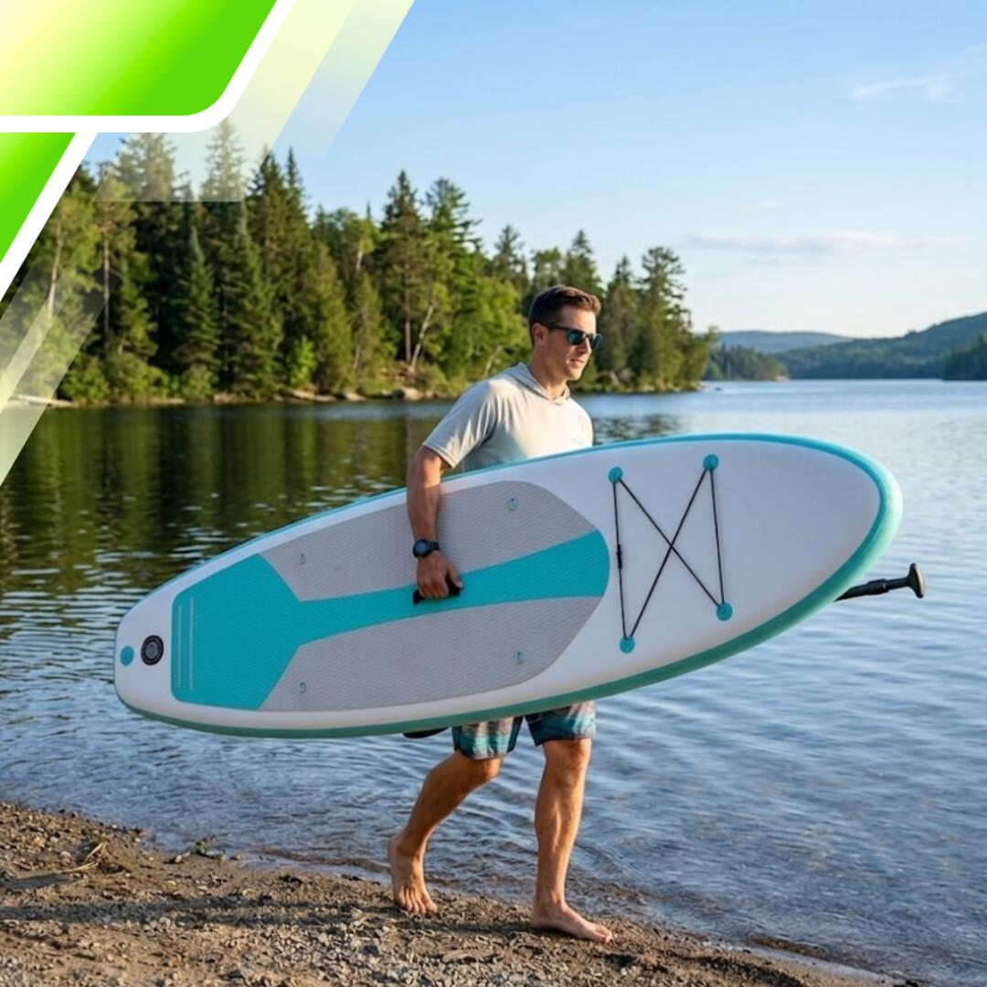 Deska SUP AquaPaddle 335x84x15 cm wiosło pompka zestaw plecak 180 kg 7/7