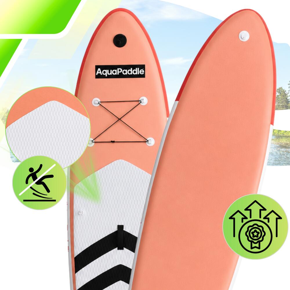 Deska SUP 320 cm AquaPaddle Zestaw Paddleboard + Wiosło + Pompka + Plecak 180 kg 2/7