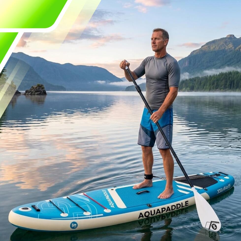 Deska SUP z siedziskiem AquaPaddle 335x84x15 cm wiosło pompka zestaw plecak 7/7