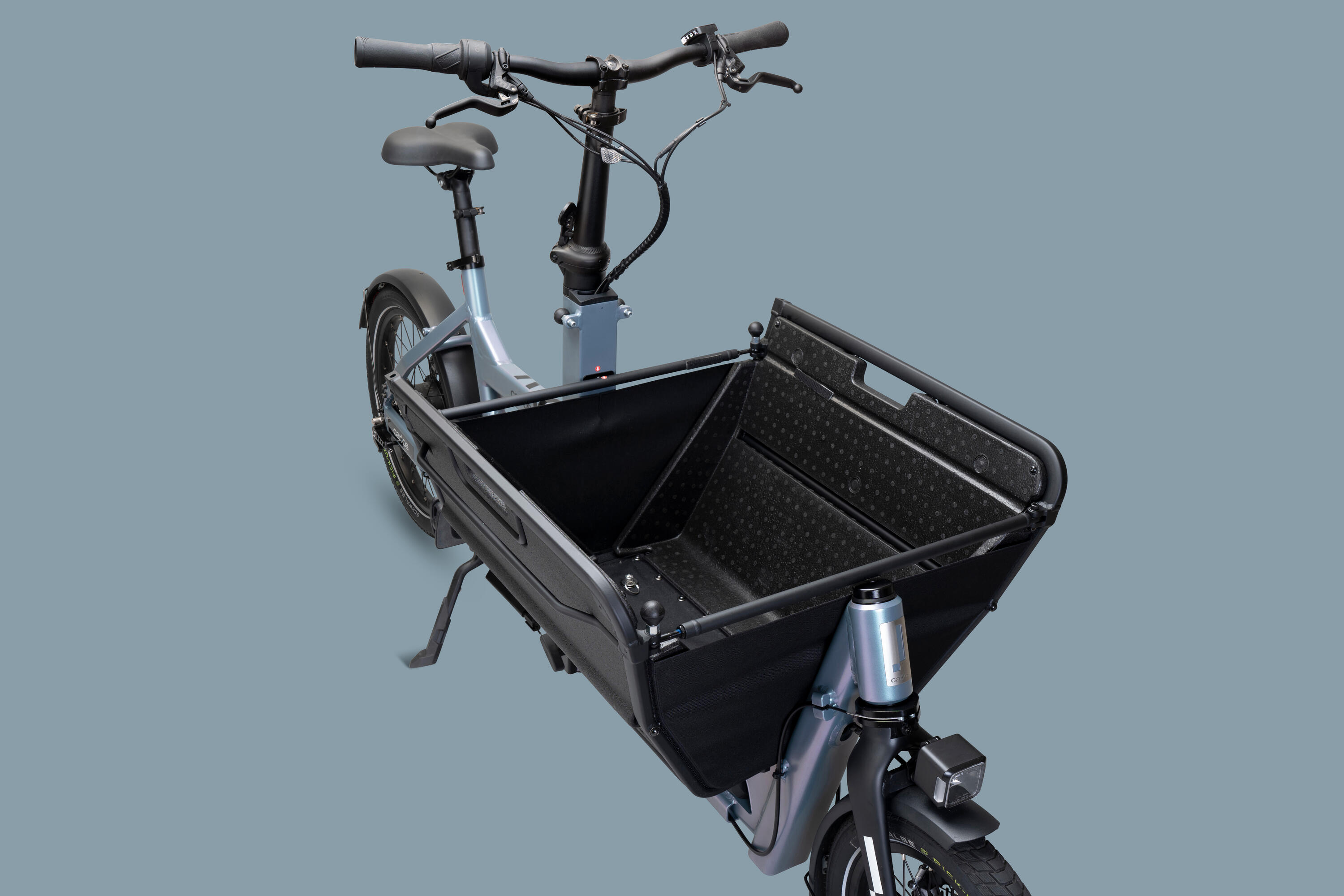 CAR.LOS V Faltbares E-Cargobike Unisex, kurzer Frontlader 3/5