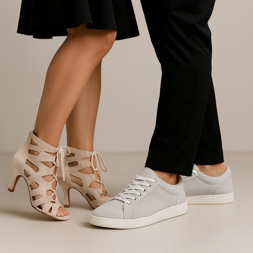 SMOVE Dance Sneaker Leinen – Tanzsport Damen Herren Salsa Standardtanz 7/7