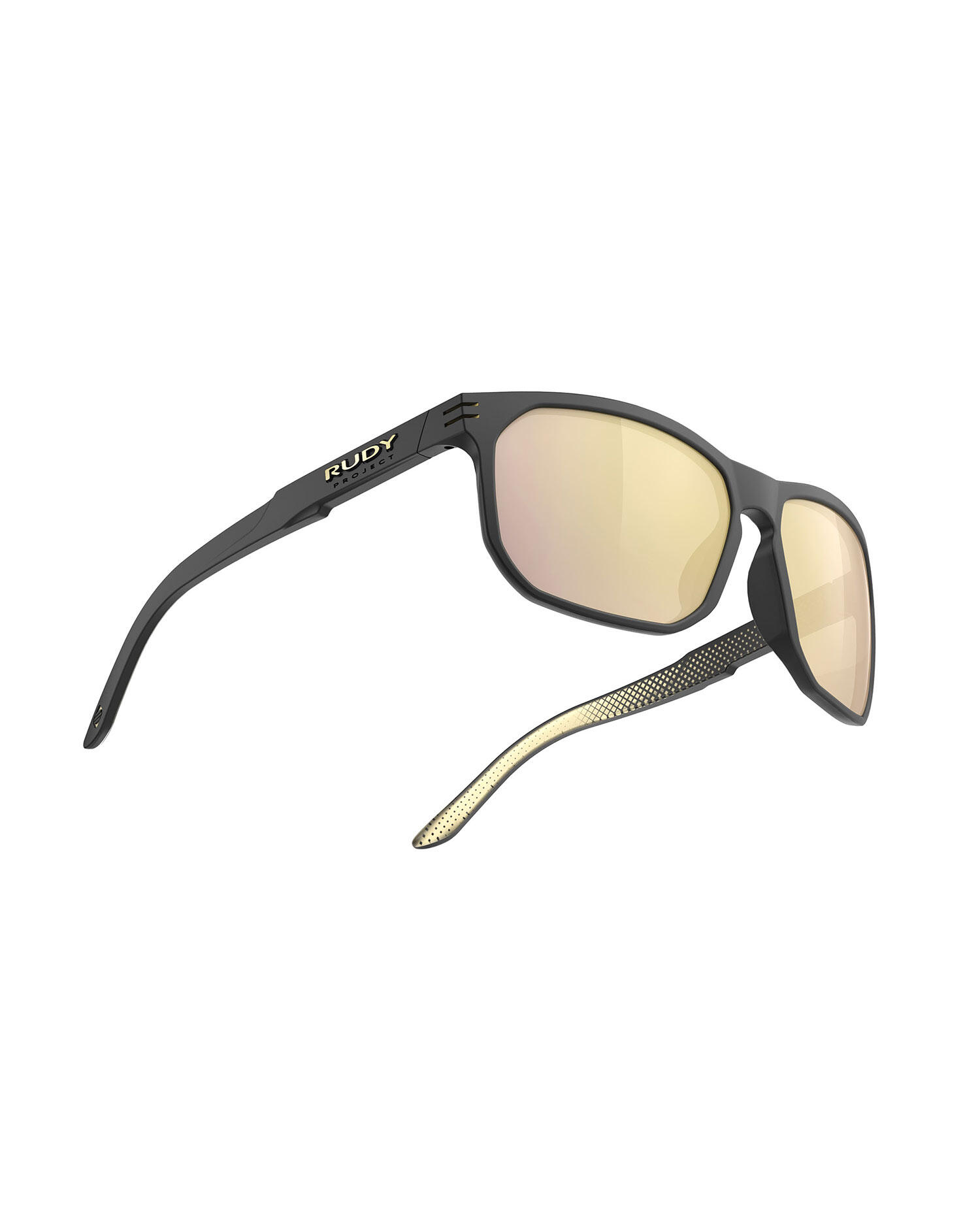 Okulary Rudy Project SOUNDRISE BLACK MATTE / ICE GOLD PATTERN - Multilaser Gold 2/6