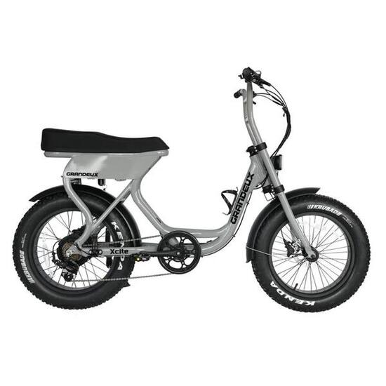 Biplace Grandeux - Vélo cargo biplace électrique