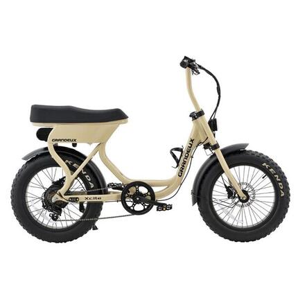 Biplace Grandeux - Vélo cargo biplace électrique