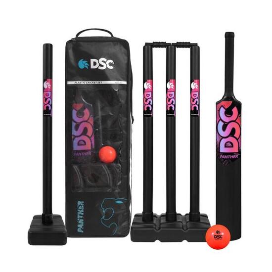 Panther Kunststoff Cricket Set Perfekt für Freizeit-Cricket