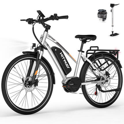Vélo électrique de ville moteur central capteur couple 150 km BK-U1