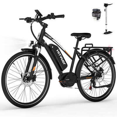 Stads e-bike middenmotor koppelsensor 150 km actieradius bk-u1