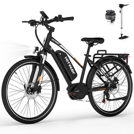 Vélo électrique de ville moteur central capteur couple 150 km BK-U1