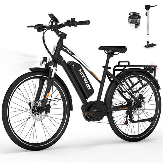 Vélo électrique de ville moteur central capteur couple 150 km BK-U1