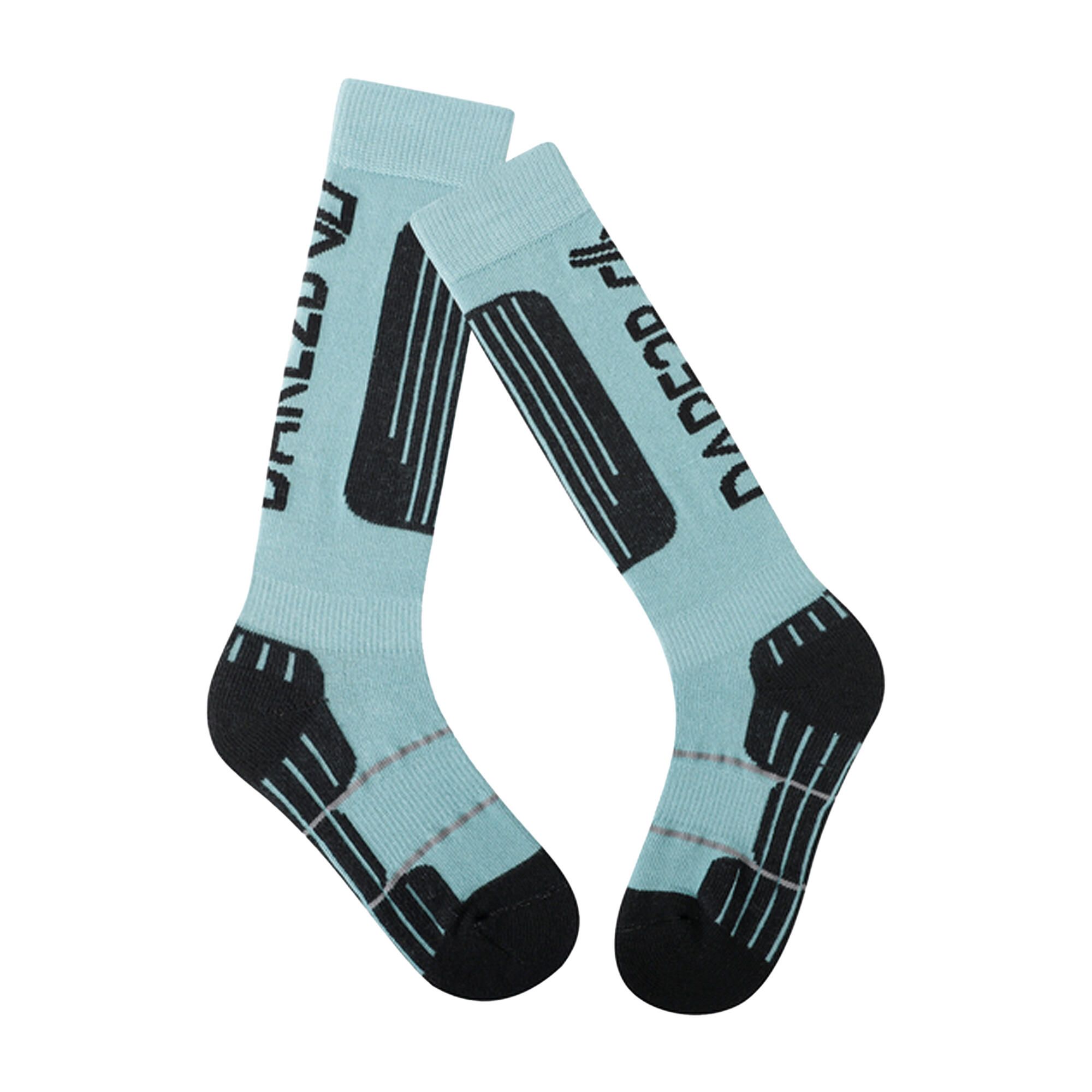 Technische skisokken voor kinderen (Bristol Blauw/Zwart) 2/3