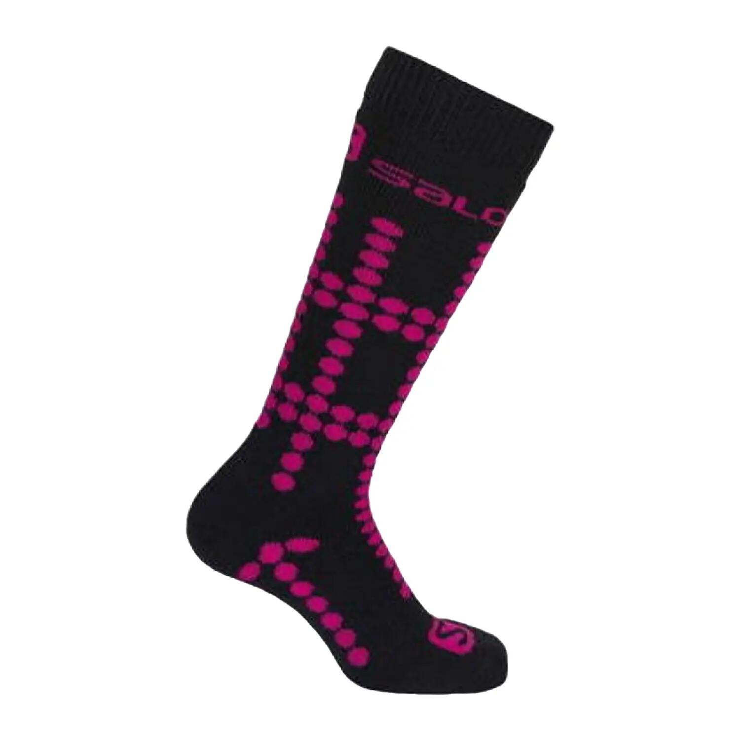 Calcetines de Esquí Diseño Logotipo para Niños/Niñas Pack de 2 Negro, Cerceta 2/3