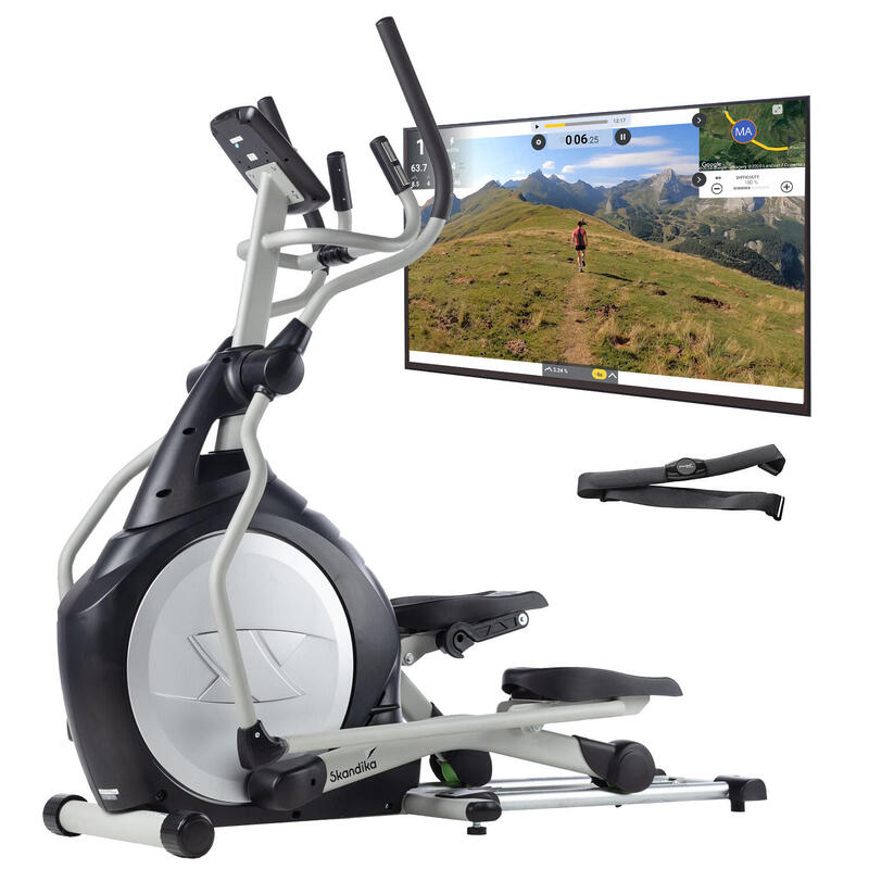 CardioCross Carbon Pro - Vélo elliptique - Inertie 23,5 kg - 19 programmes