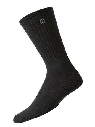 Chaussettes Footjoy ComfortSof pour homme, noires