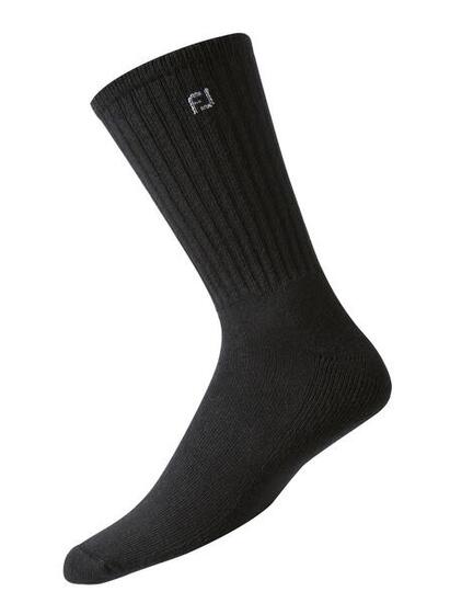 Chaussettes Footjoy ComfortSof pour homme, noires
