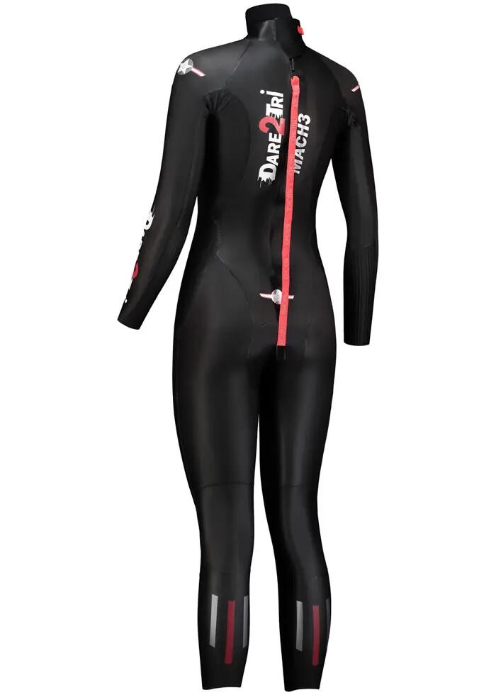 Dare2Tri Combinaison MACH3 S.7 pour femme - Noir / Rouge 5/5