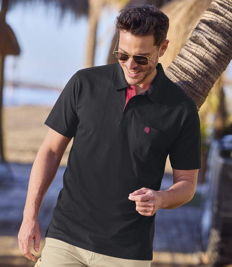 3er-Pack Poloshirts Casual aus Baumwolle 6/7