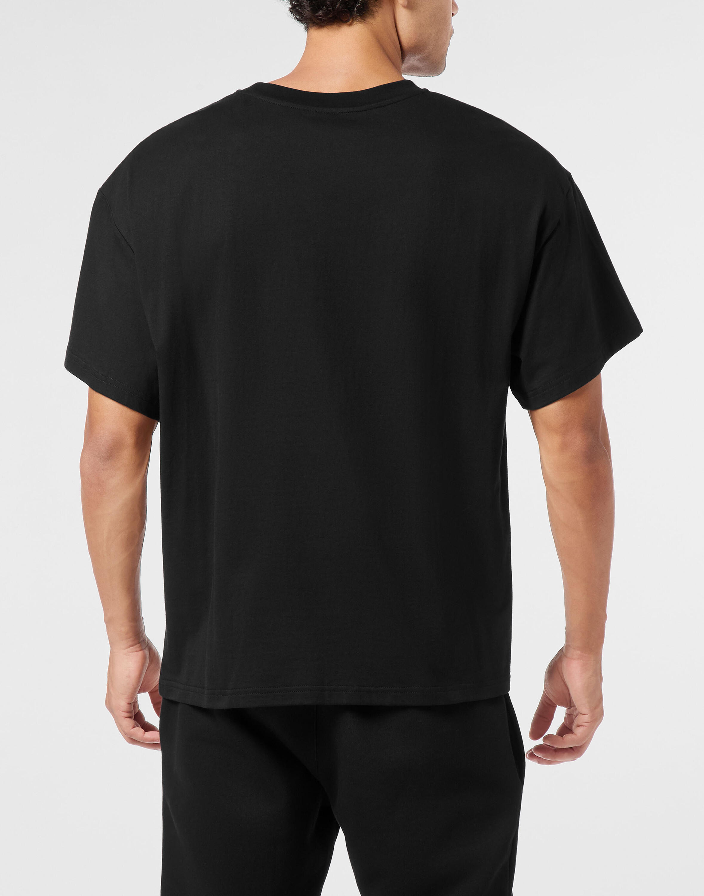 T-Shirt Com Gola Redonda Ss LOGO 4/5