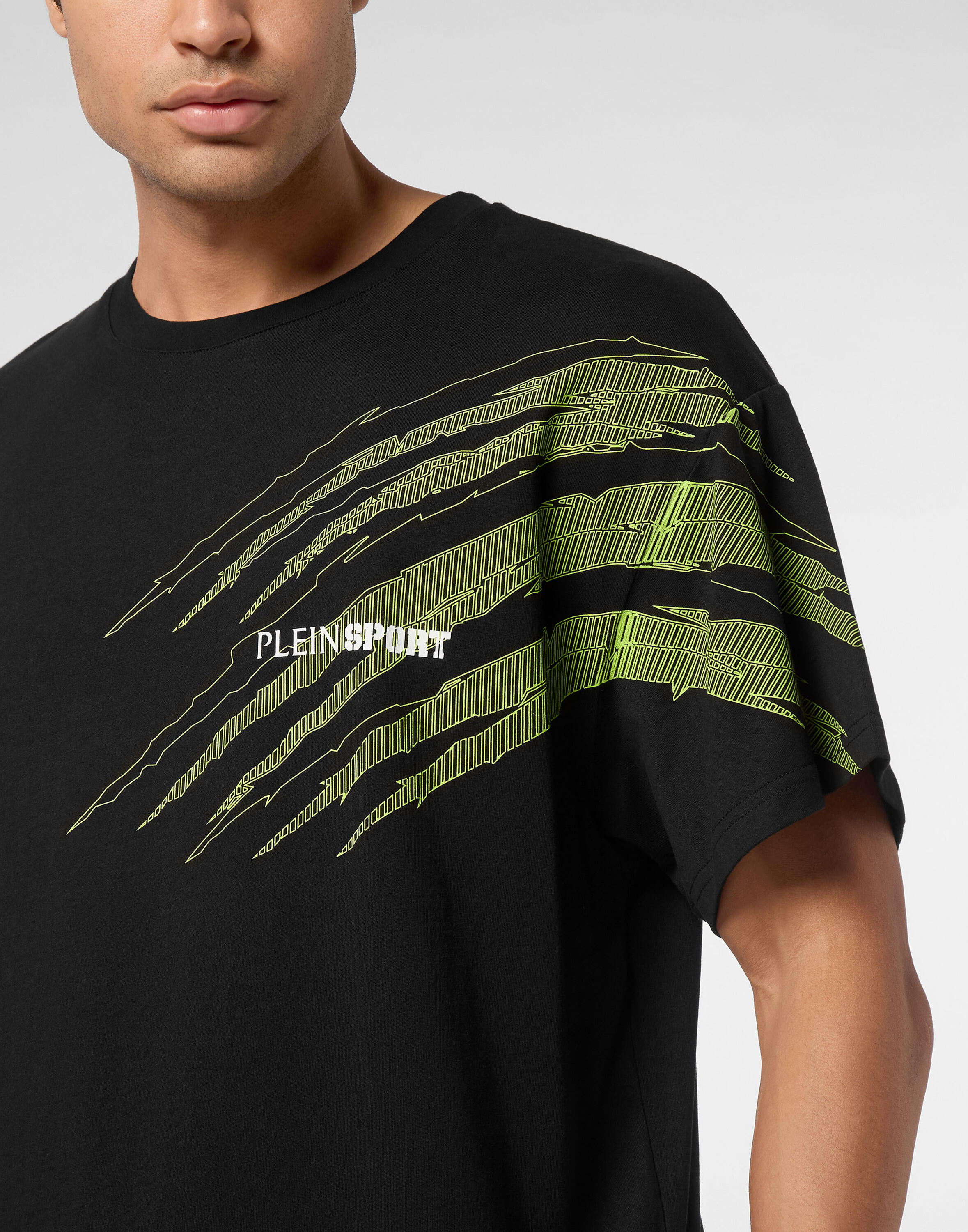 T-Shirt Com Gola Redonda Ss SCRATCH 5/5