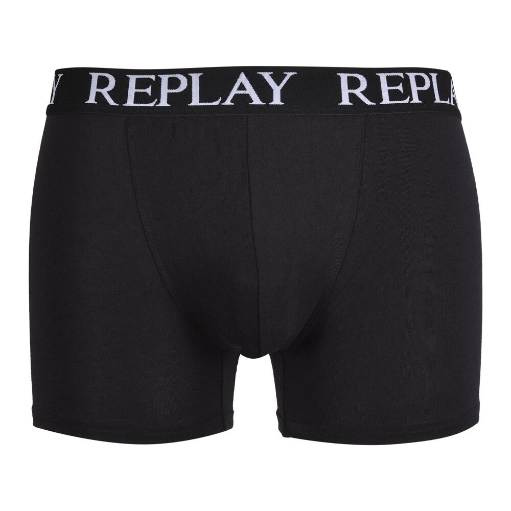 Boxershorts met herenlogo (3pack) (Zwart/Zwart) 2/2