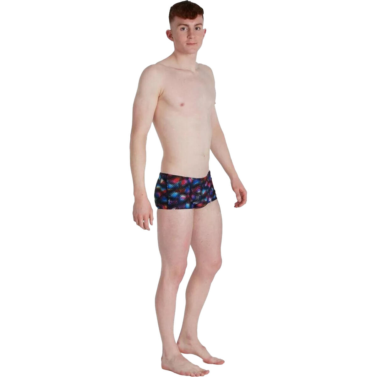 Heren Alv V Zwemshort (Zwart/Blauw vuur/Licht Adriatisch/Fluorescerend 3/3