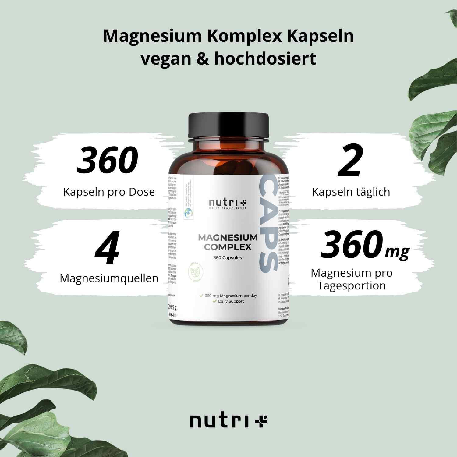 Magnesium Complex - 360 Kapseln 3/5