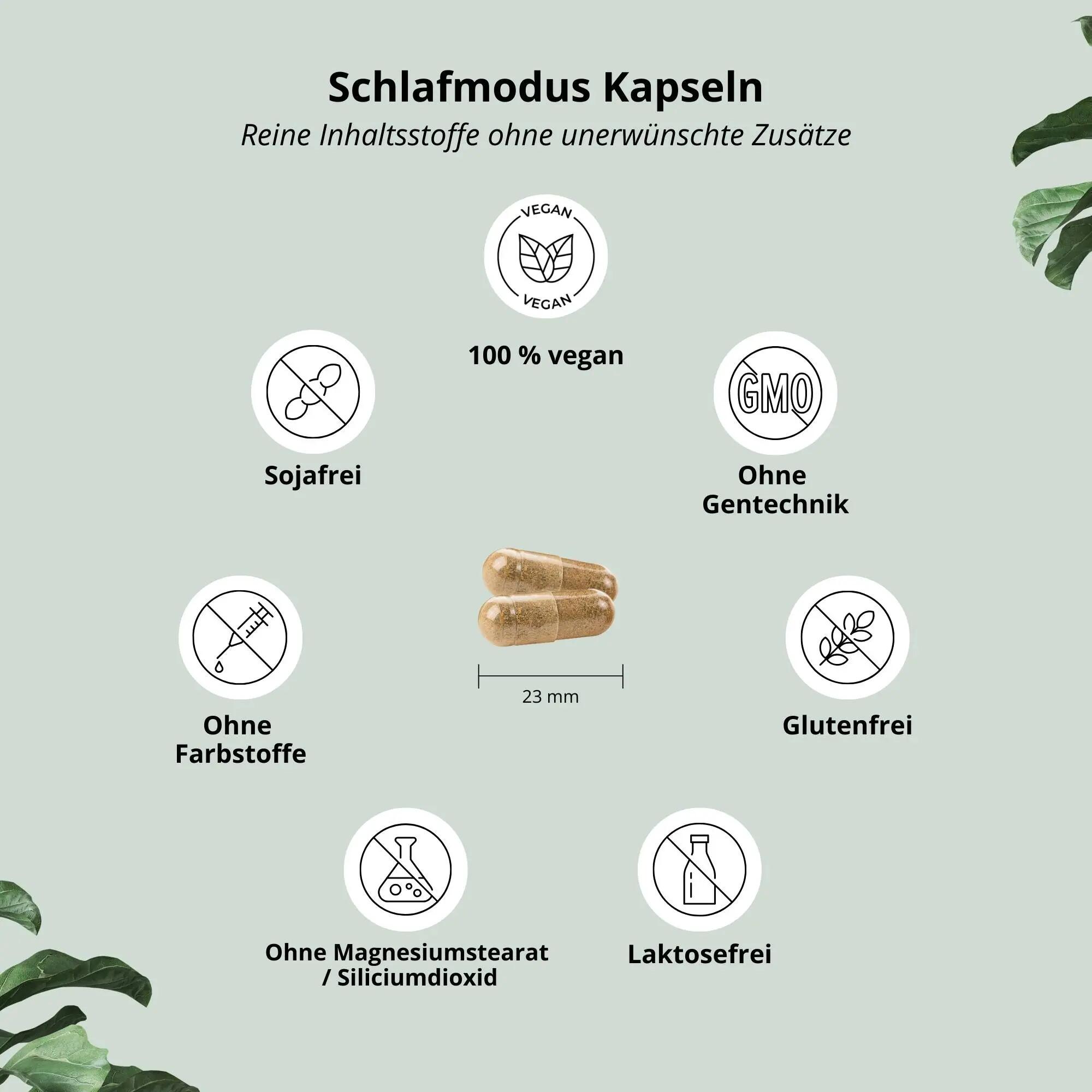 Sleep Essentials - 50 pflanzliche Kapseln 4/5