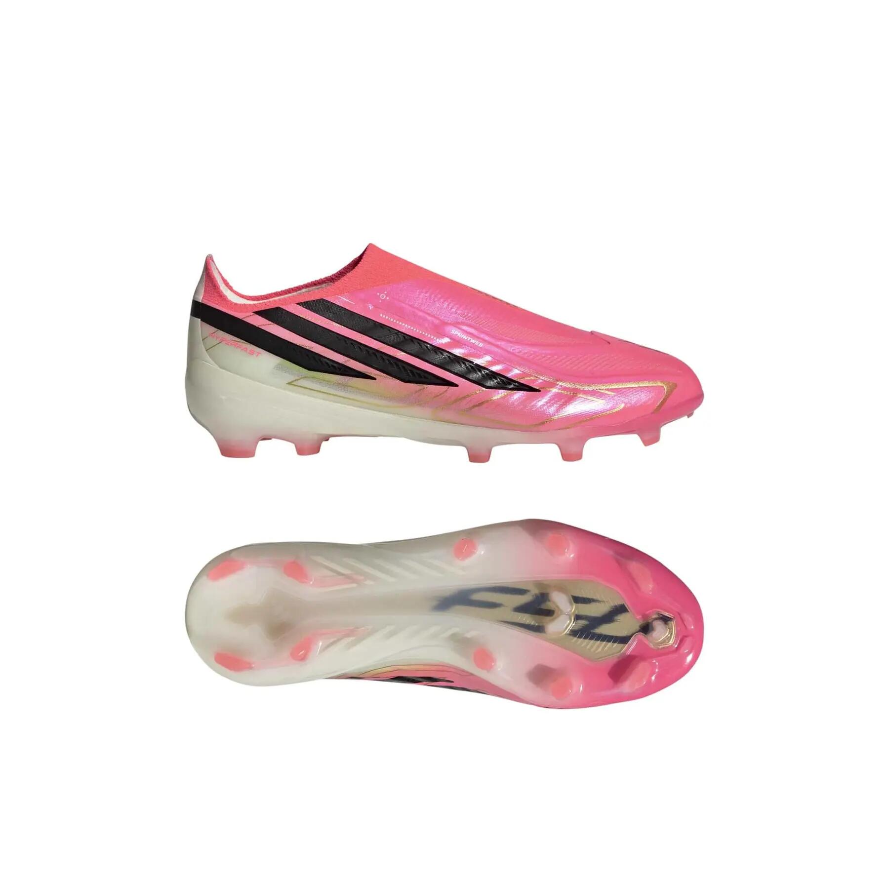 Kindervoetbalschoenen adidas F50 Hyperfast Elite LL FG 4/7