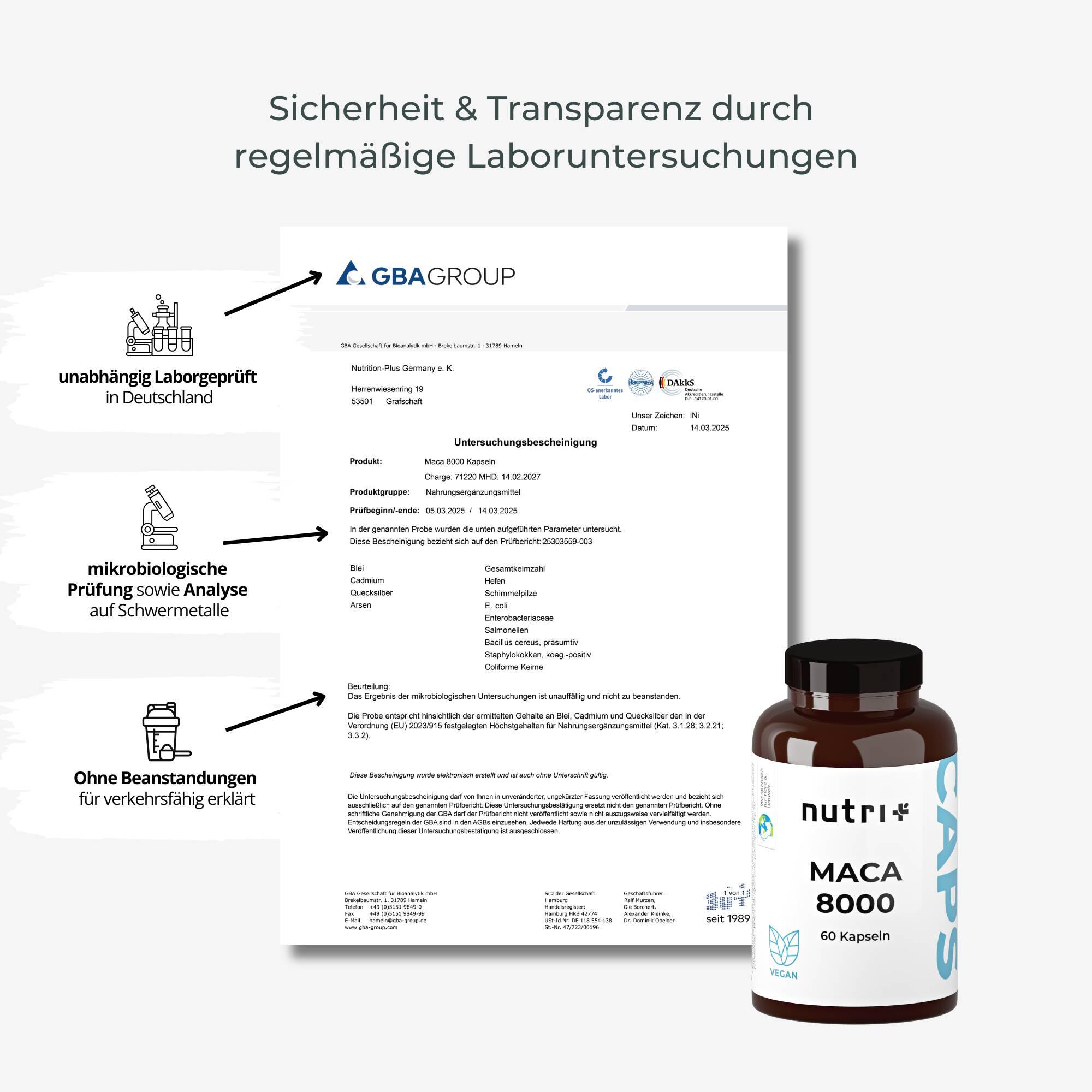 Maca 8000 - 60 Kapseln hochdosiert 6/6