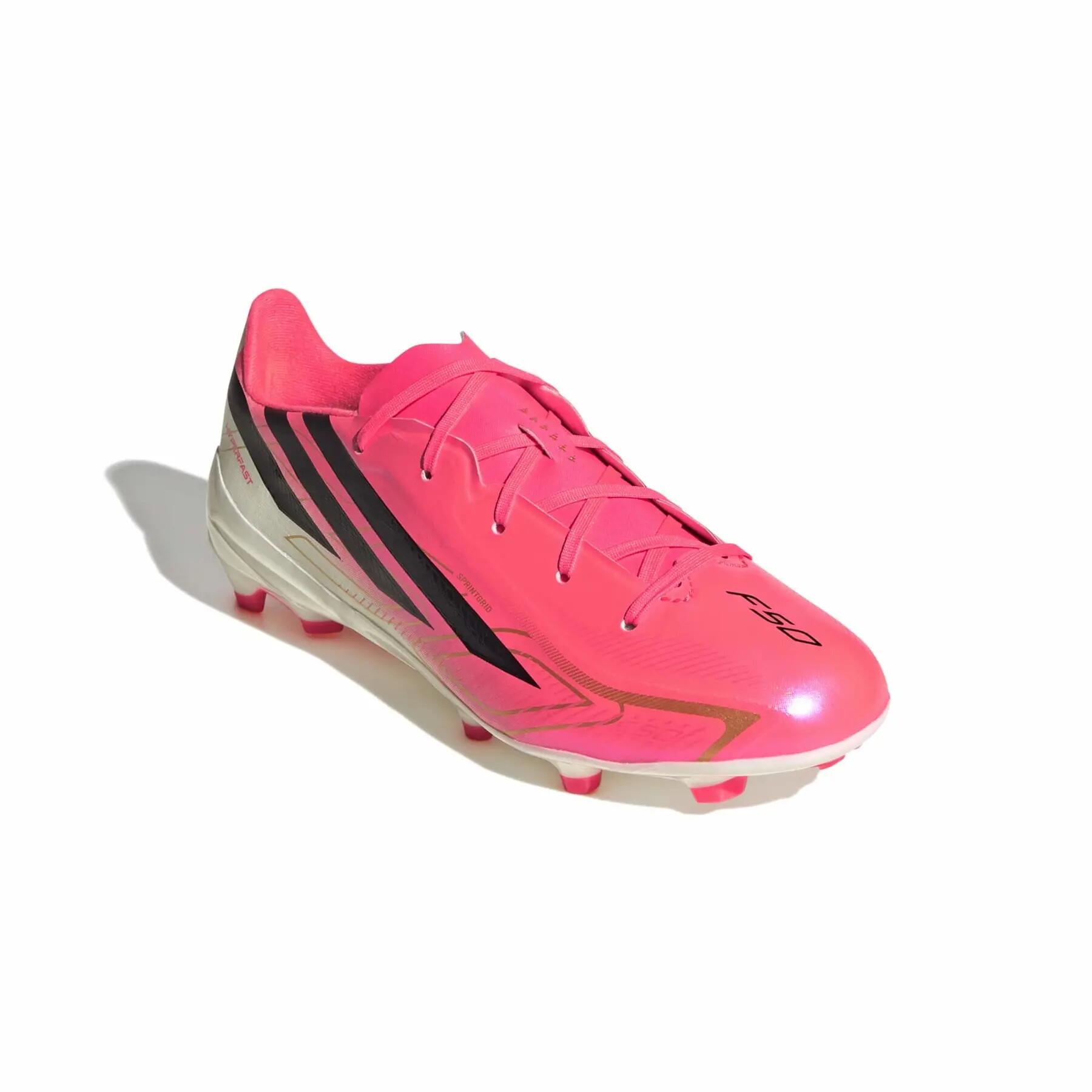 Buty piłkarskie dziecięce adidas F50 Hyperfast League FG 3/7