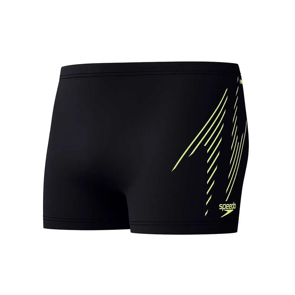 Short De Bain HYPERBOOM PLACEMENT Homme (Jaune / Jaune) 3/4