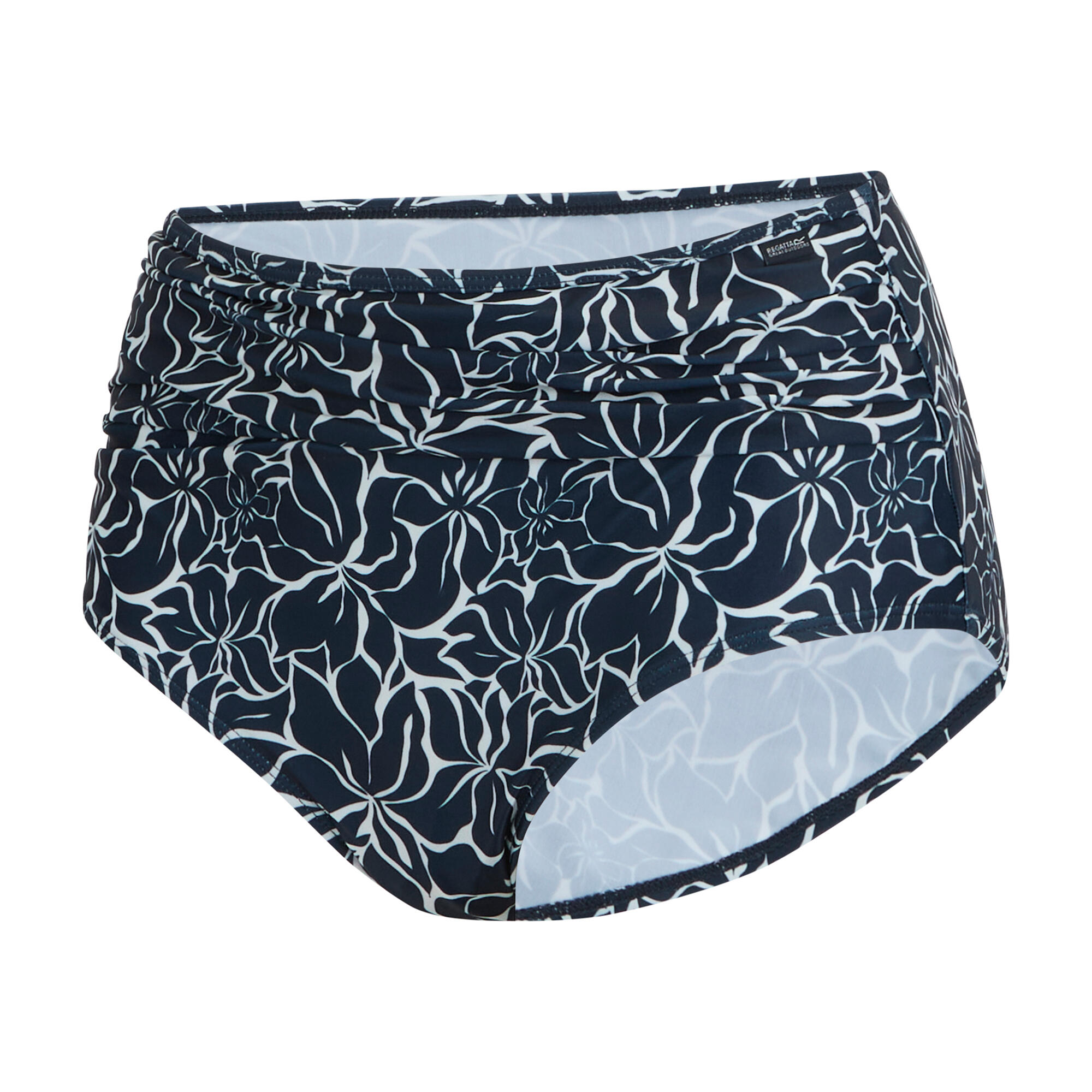 Calcinhas de biquíni Loria Floral Paradise para senhora/senhora (Azul Marinho) 3/5