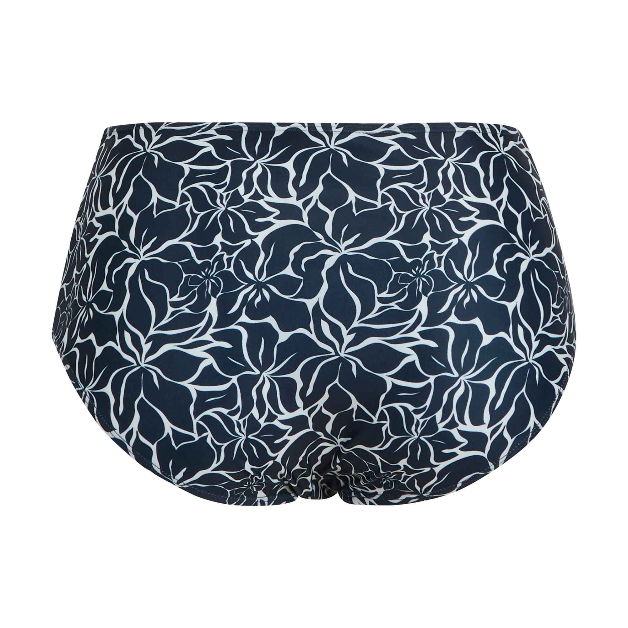 Calcinhas de biquíni Loria Floral Paradise para senhora/senhora (Azul Marinho) 2/5