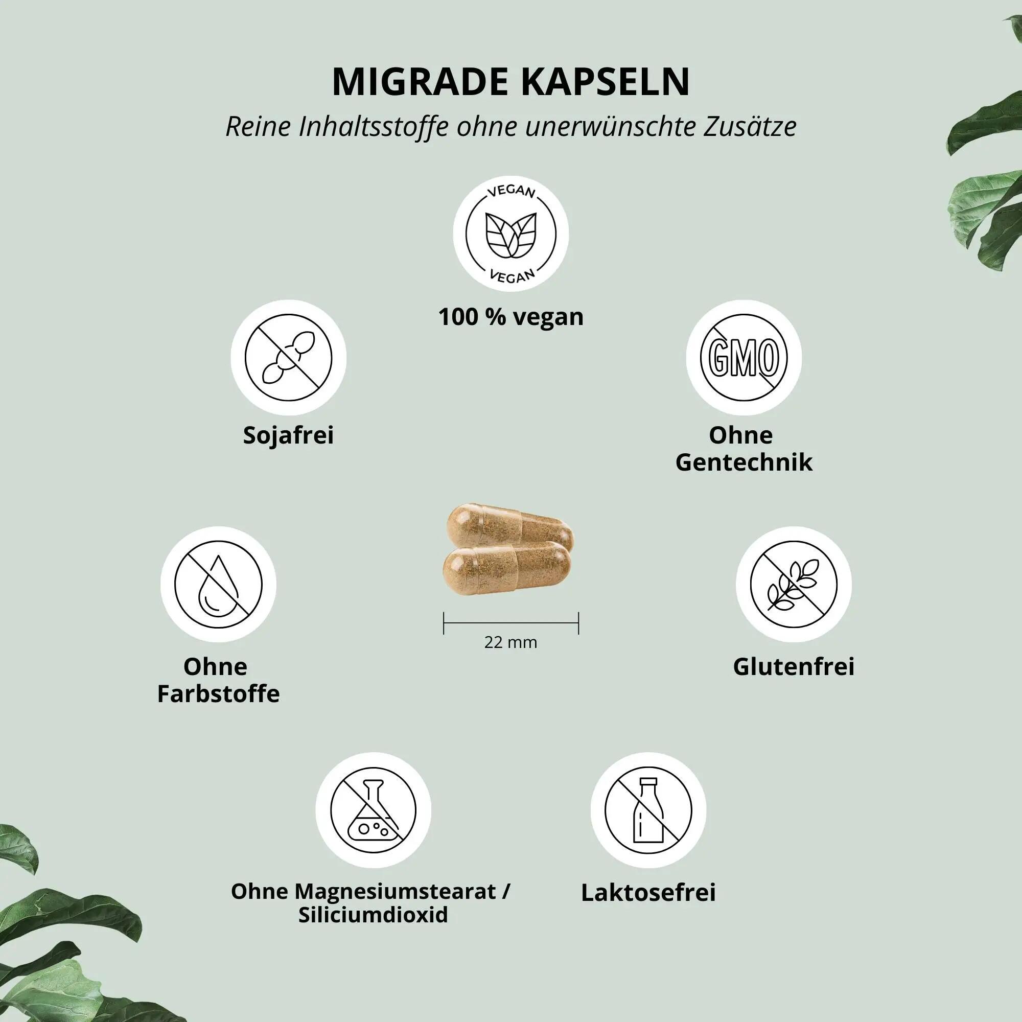 Migrade - 90 vegane Kapseln 4/5
