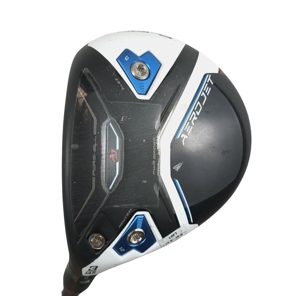 Left Cobra AeroJet LS Fairway Wood / Flex X-Stiff / #3/14.5