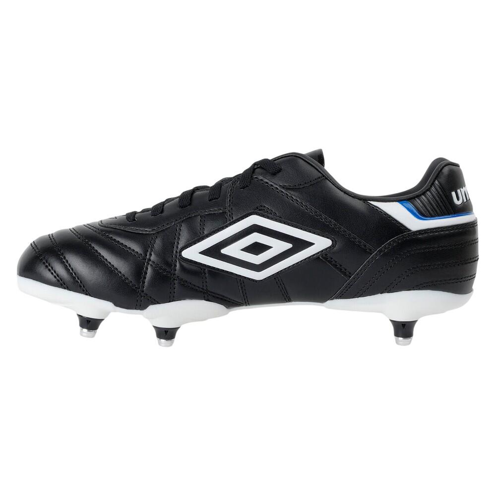Childrens/Kids Speciali Eternal Club Sg Football Boots (Black/White/Royal Blue) 2/4