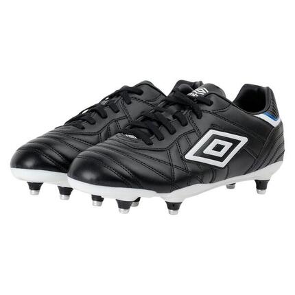 Chaussures De Foot SPECIALI ETERNAL CLUB SG Enfant (Noir / Blanc / Bleu Roi)