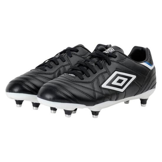 Chaussures De Foot SPECIALI ETERNAL CLUB SG Enfant (Noir / Blanc / Bleu Roi)