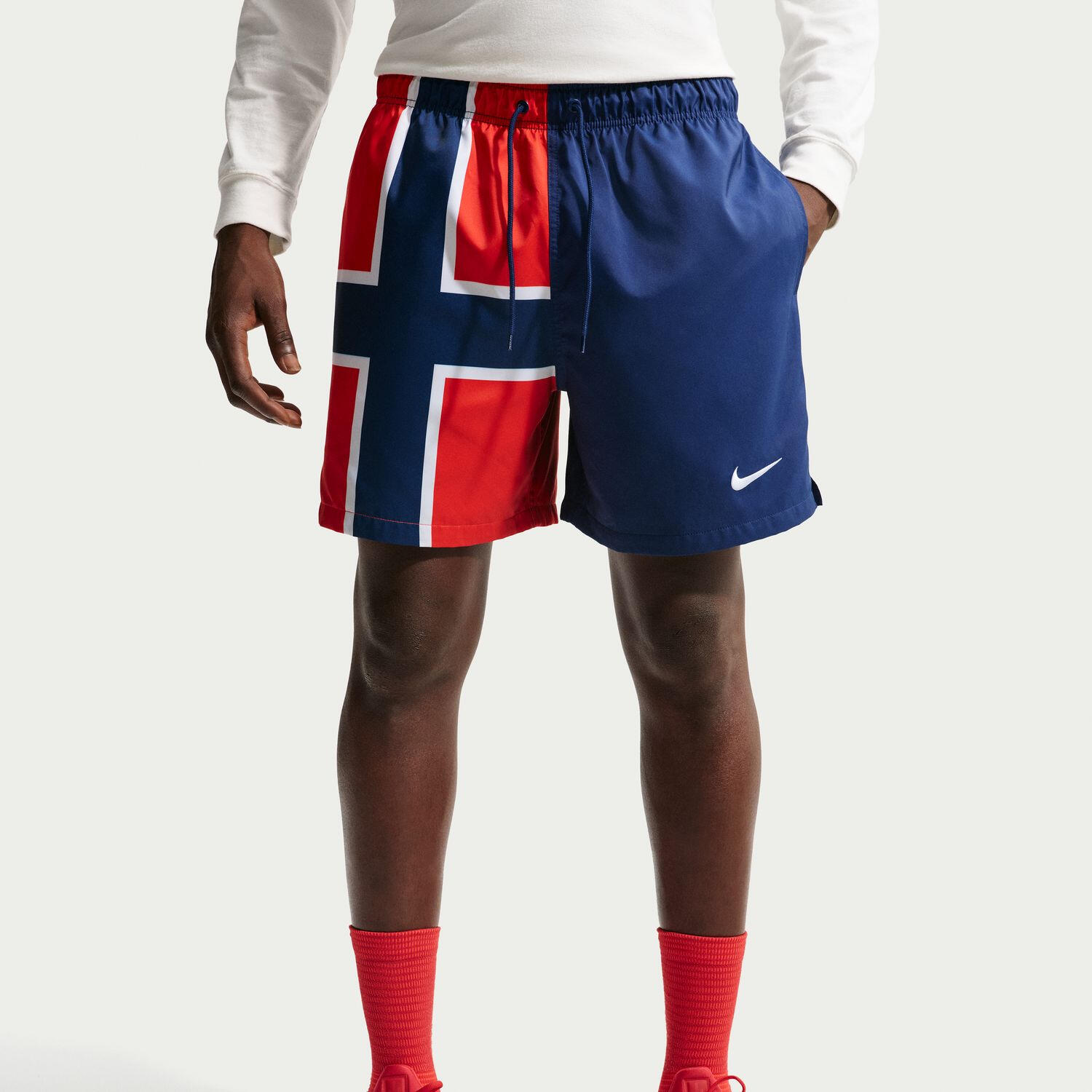Sort Nike NOR M Nk Club Flow Short