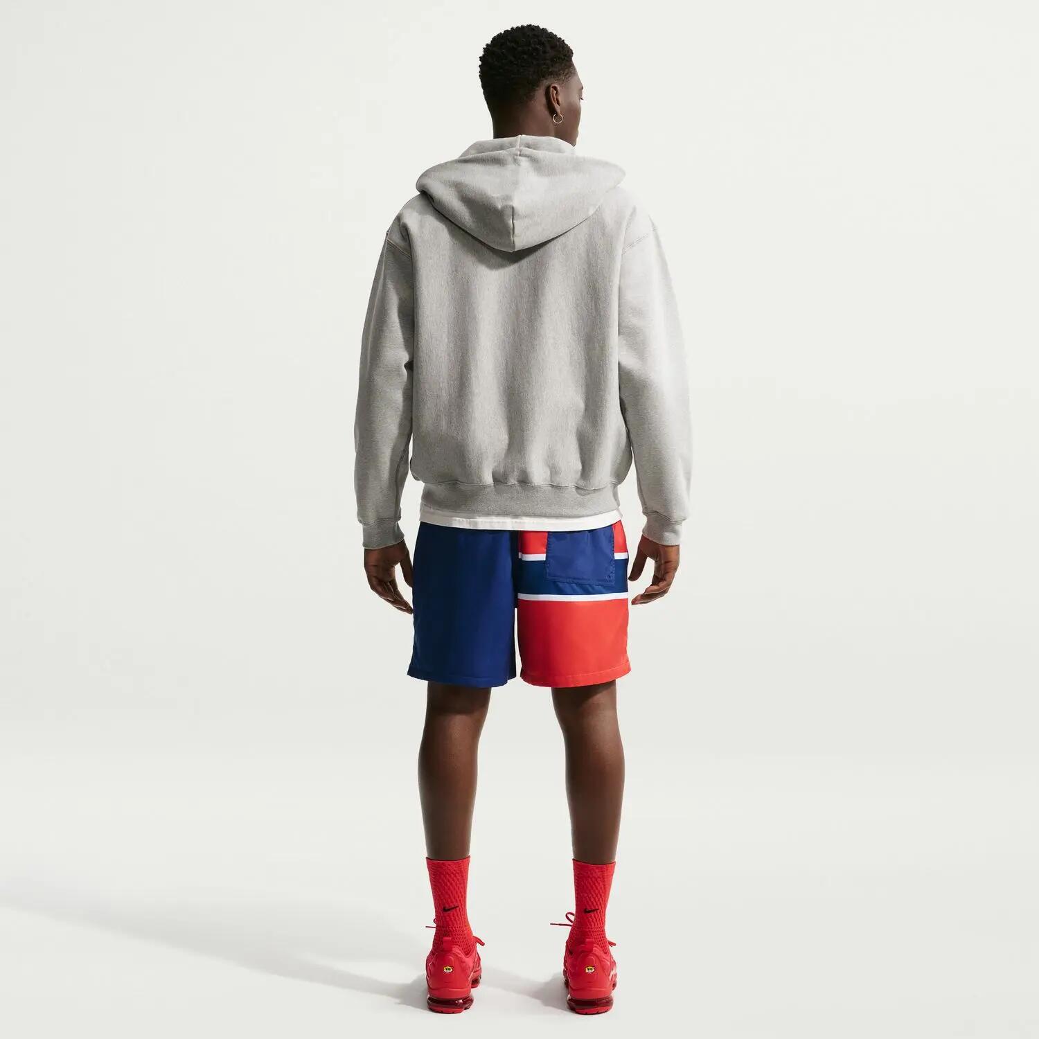 Sort Nike NOR M Nk Club Flow Short 3/5