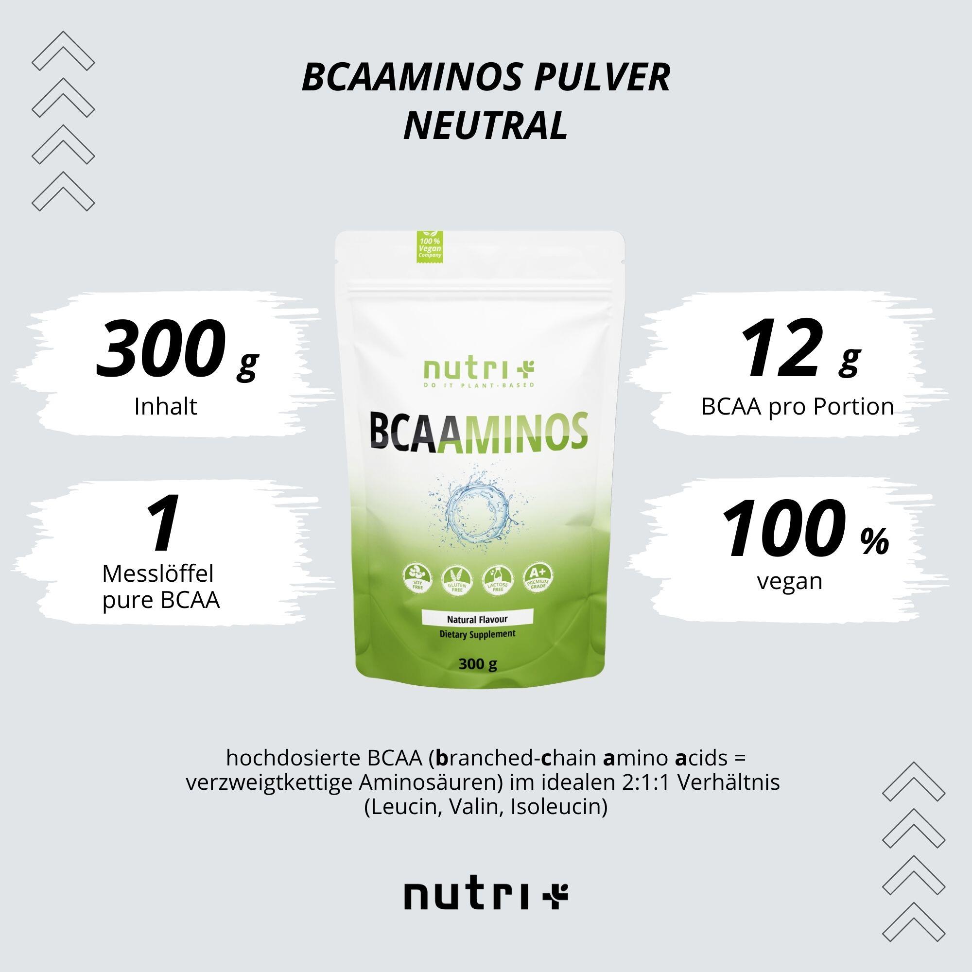BCAAminos Pulver Neutral - 300g 3/6
