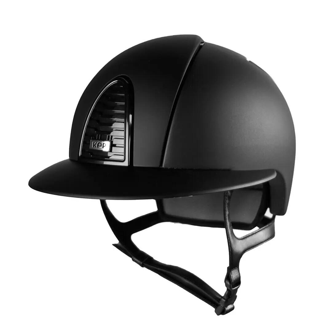 Casco da equitazione con visiera polo KEP Cromo 2.0 Matt 2/3