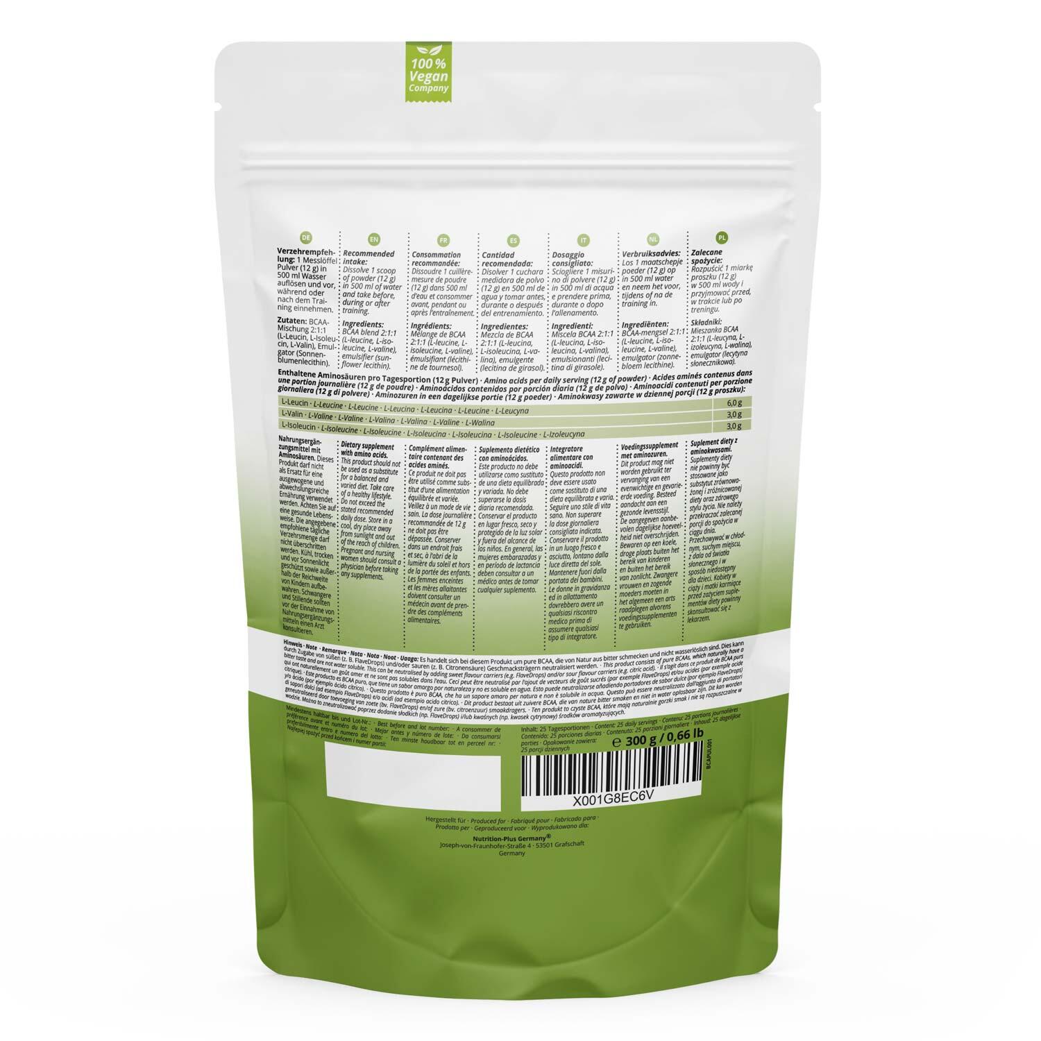 BCAAminos Pulver Neutral - 300g 2/6