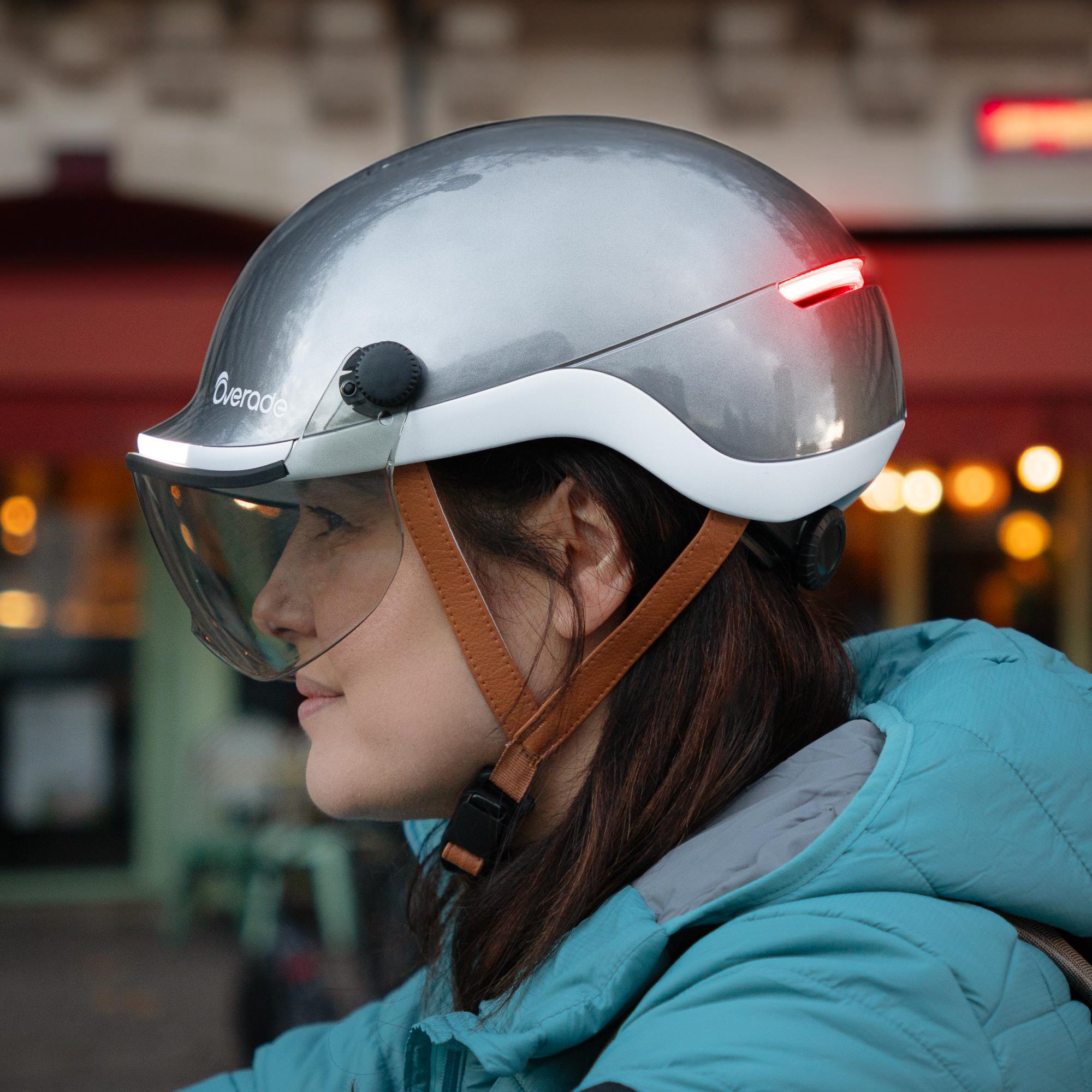 LIFE Helm mit Visier - Beleuchtung, Blinker, Bremslicht 5/6