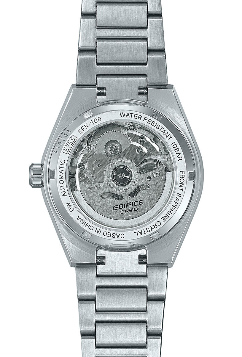 Casio Analoog  Horloge Zilverkleurig/Wit EFK-100D-7AER 3/6