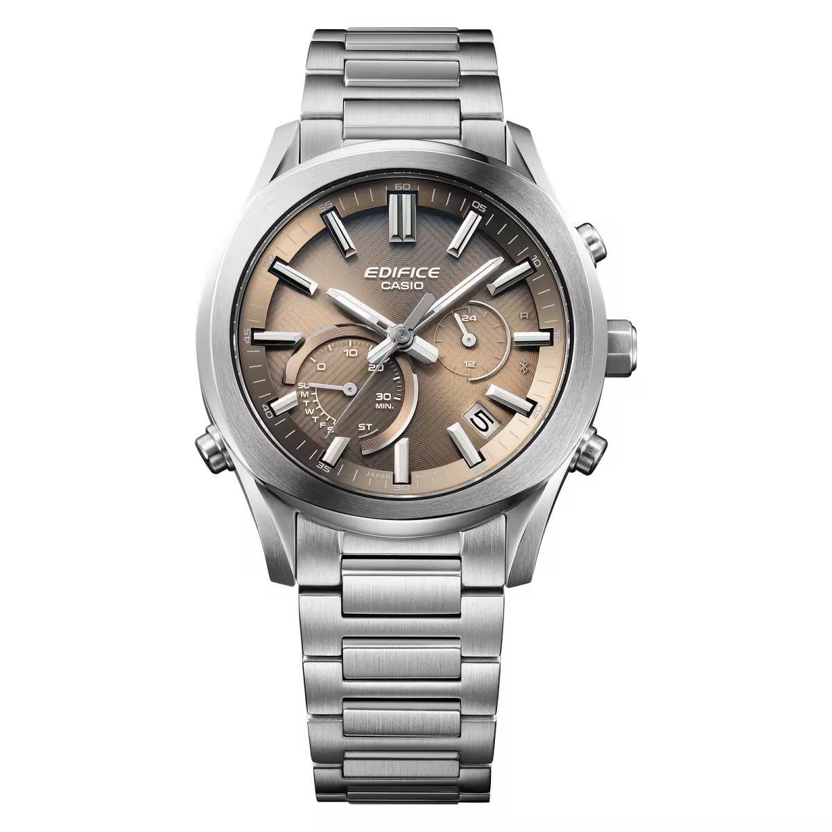 Casio Chronograaf  Horloge Zilverkleurig/Bronze EQB-1300D-5AEF 2/5