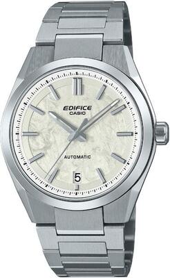 Casio analoog horloge zilverkleurig/wit efk-100d-7aer