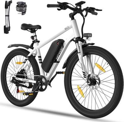 Bici elettrica mountain bike 275" batteria removibile 7 vel.