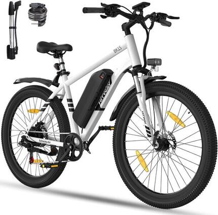Elektrische mountainbike 27,5" uitneembare accu 7 versnellingen